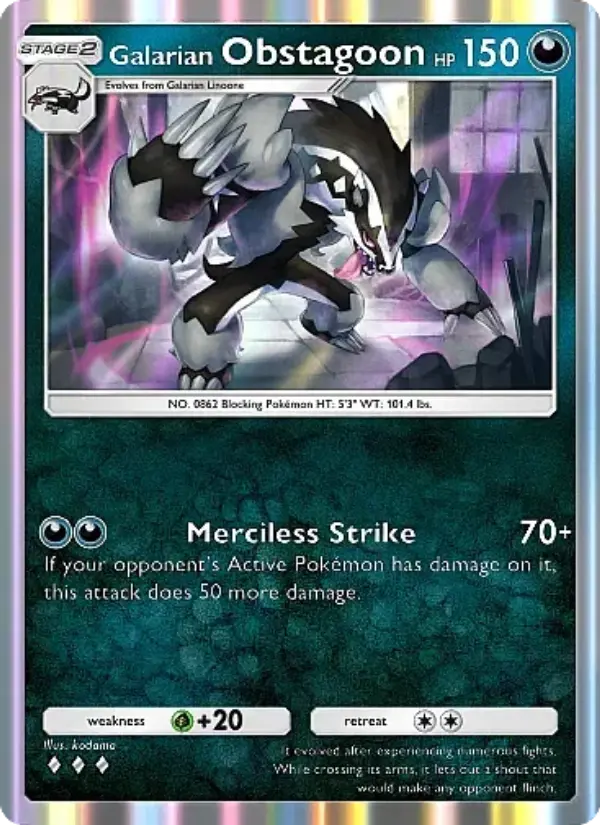 Galarian Obstagoon