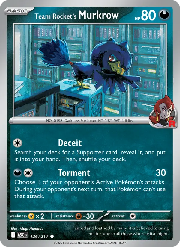 Team Rocket's Murkrow