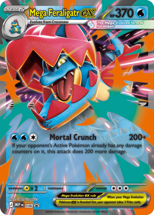 Mega Feraligatr ex