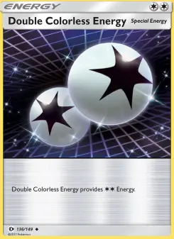 Double Colorless Energy