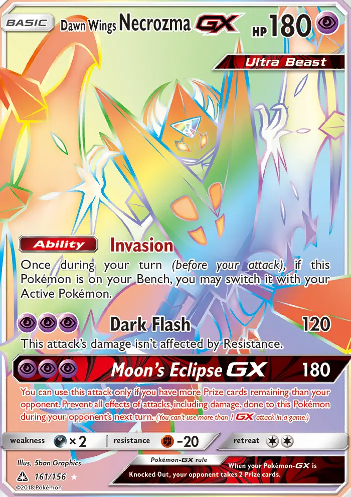 Dawn Wings Necrozma GX