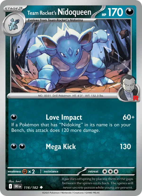 Team Rocket's Nidoqueen