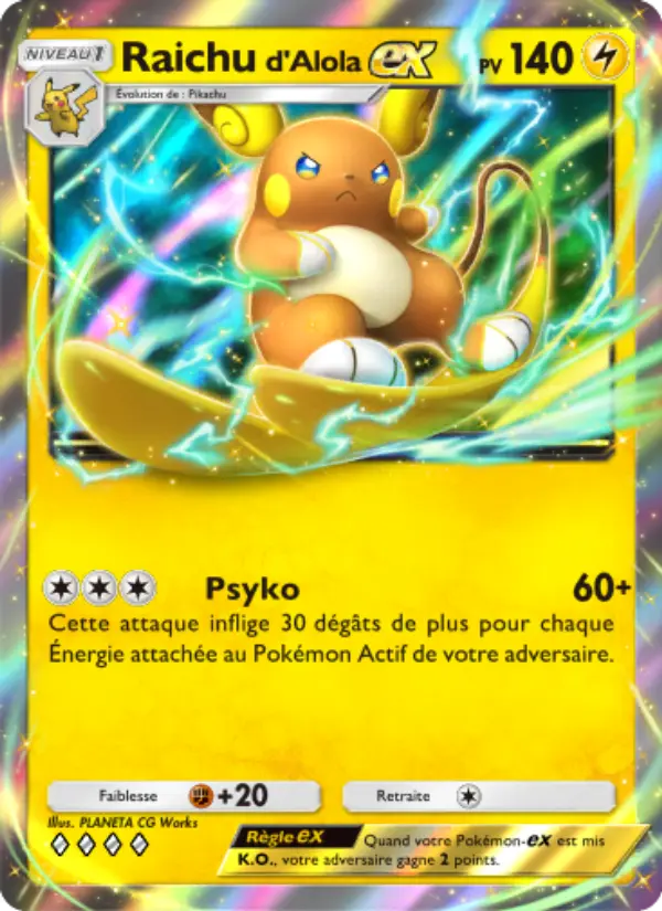 Alolan Raichu ex
