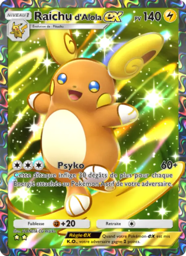 Alolan Raichu ex