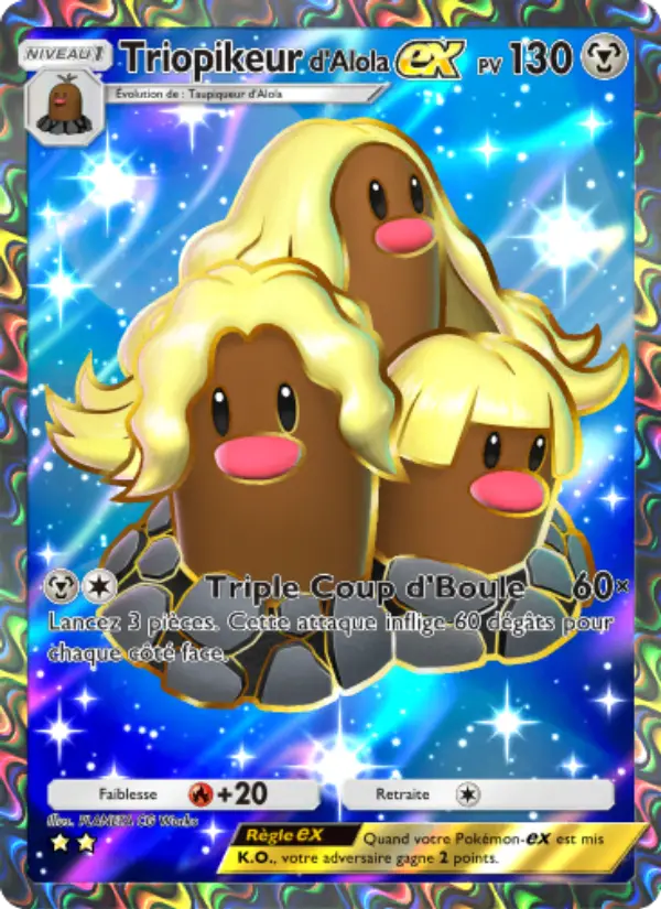 Alolan Dugtrio ex