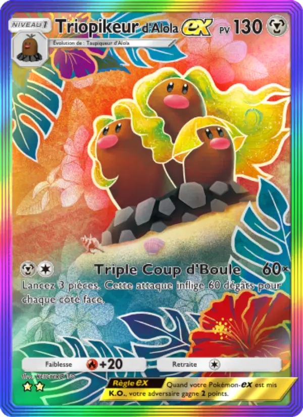 Alolan Dugtrio ex