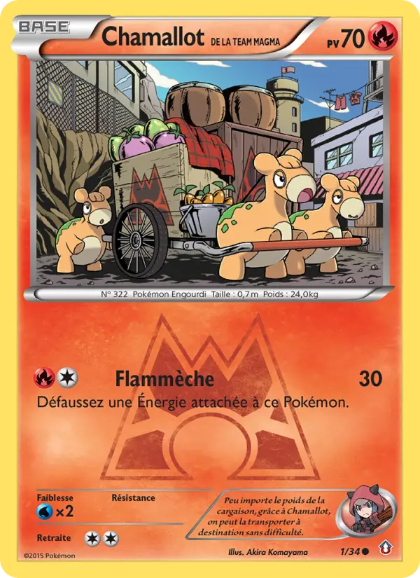 Team Magma's Numel