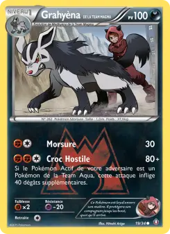 Team Magma's Mightyena