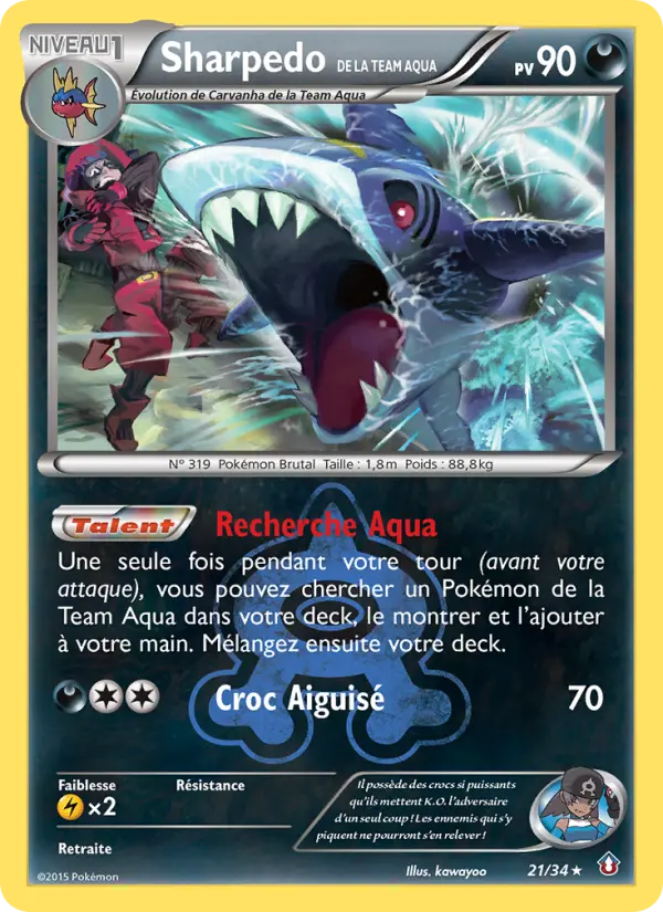 Team Aqua's Sharpedo