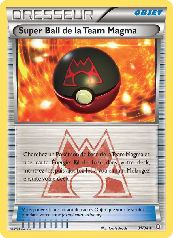 Team Magma's Great Ball
