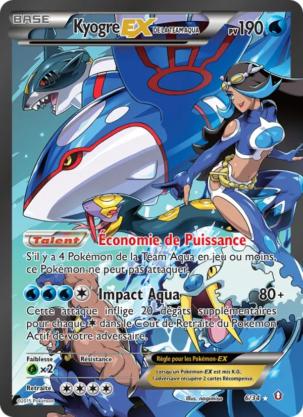 Team Aqua's Kyogre EX