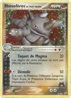 Team Magma's Rhydon