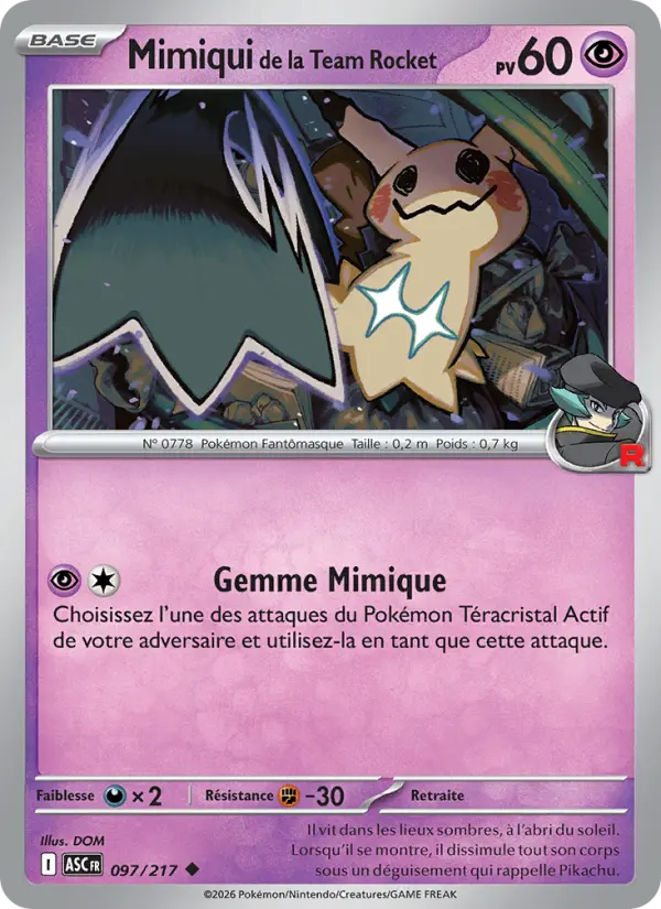 Team Rocket's Mimikyu