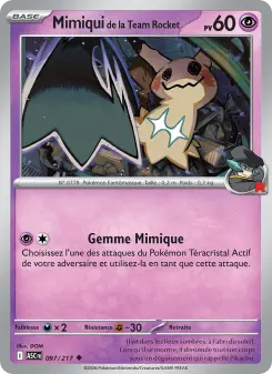 Team Rocket's Mimikyu