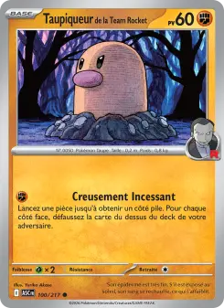 Team Rocket's Diglett