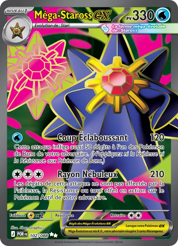 Mega Starmie ex