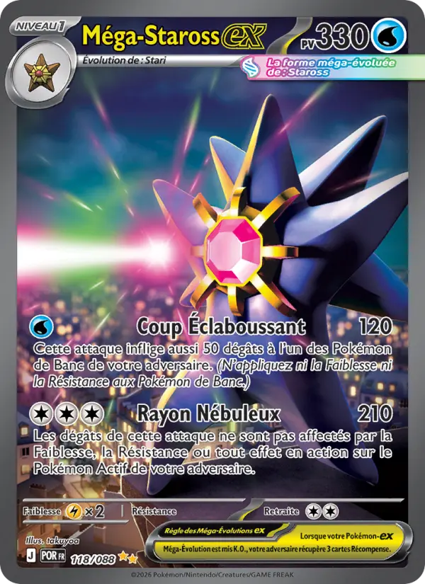 Mega Starmie ex