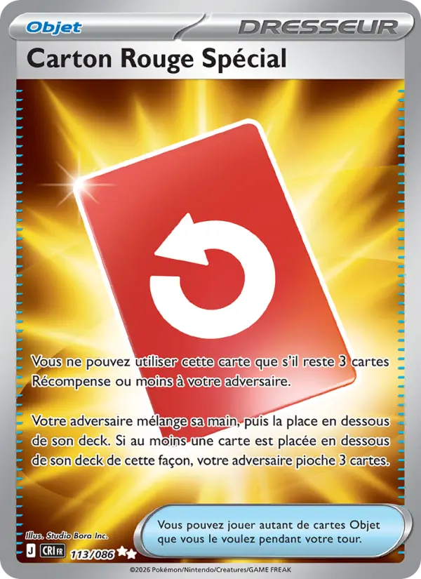 Special Red Card