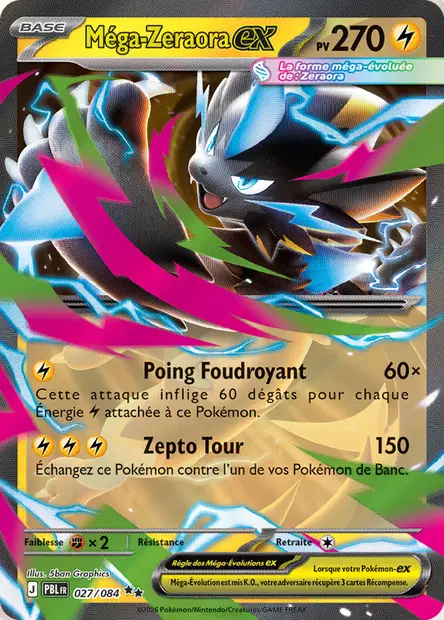 Mega Zeraora ex