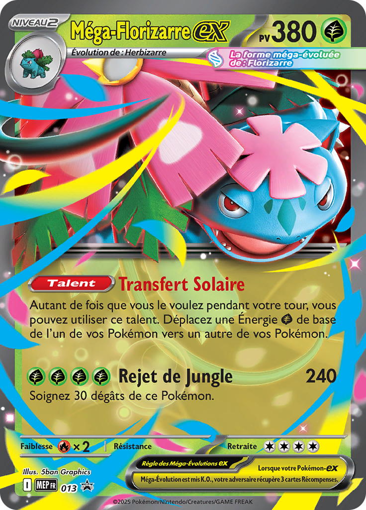 Mega Venusaur ex - 013