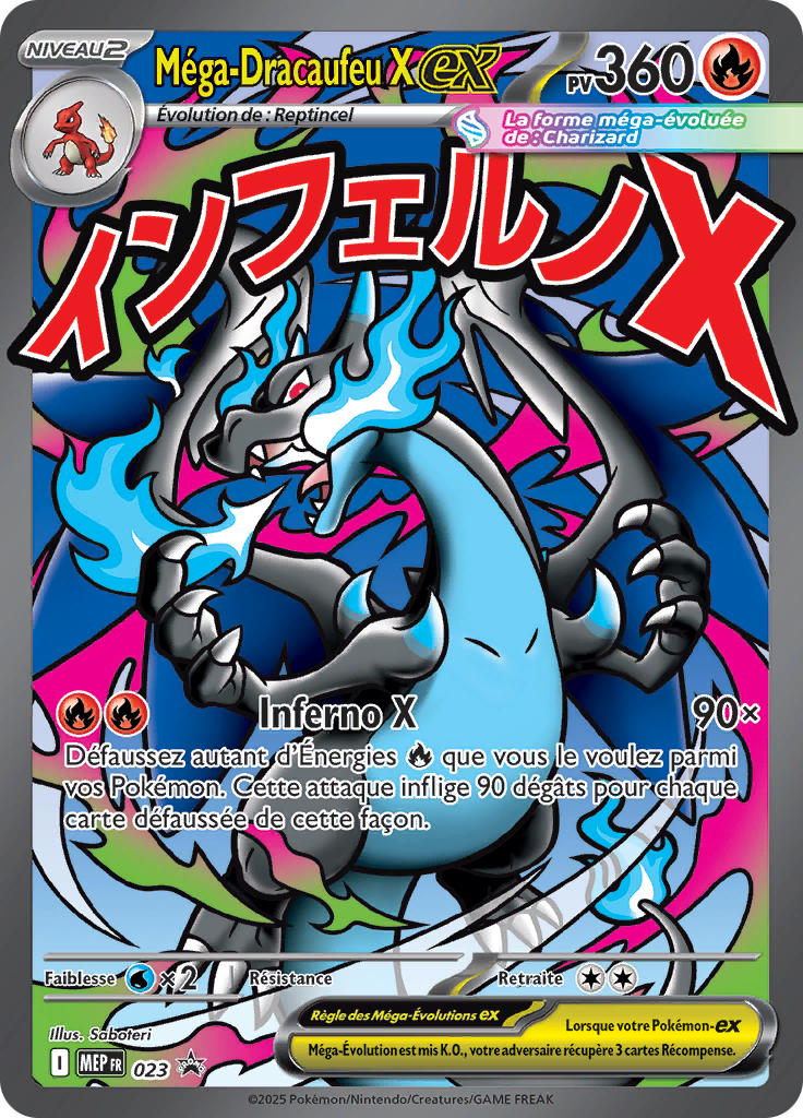 Mega Charizard X ex - 023