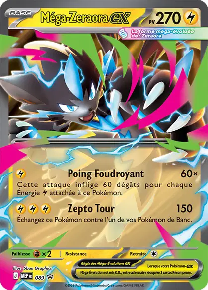 Mega Zeraora ex