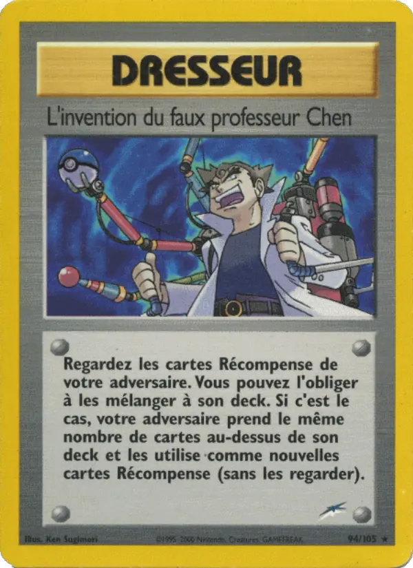 Impostor Professor Oak's Invention
