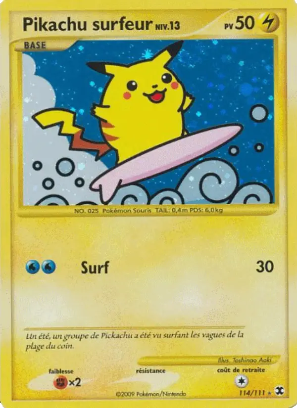 Surfing Pikachu