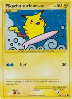 Surfing Pikachu