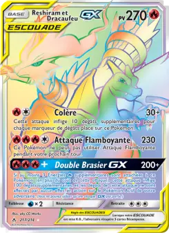 Reshiram & Charizard GX