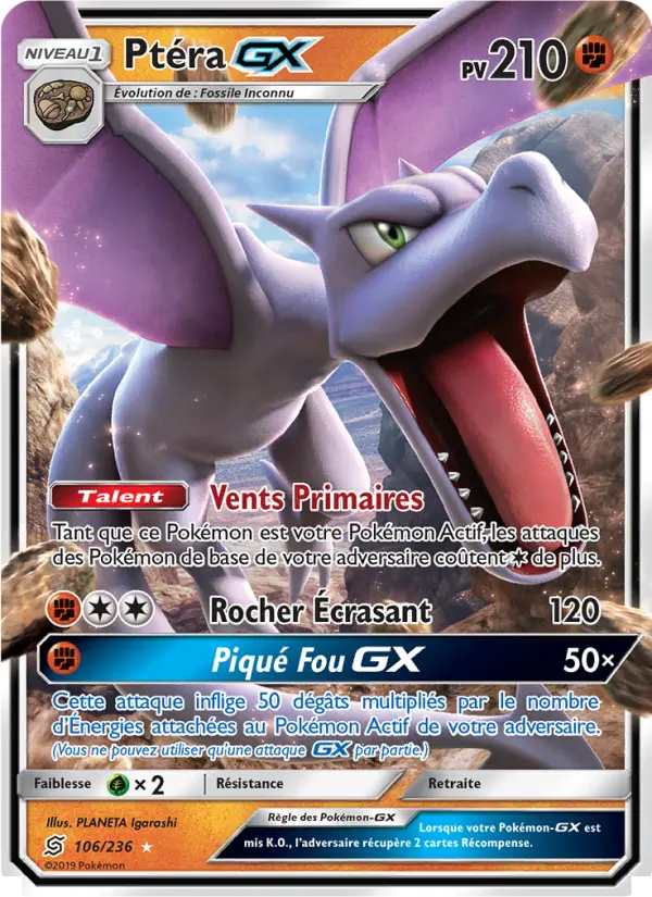 Aerodactyl GX