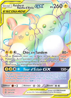 Raichu & Alolan Raichu GX