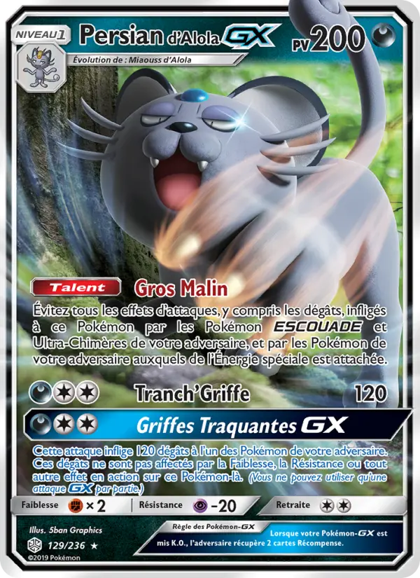 Alolan Persian GX