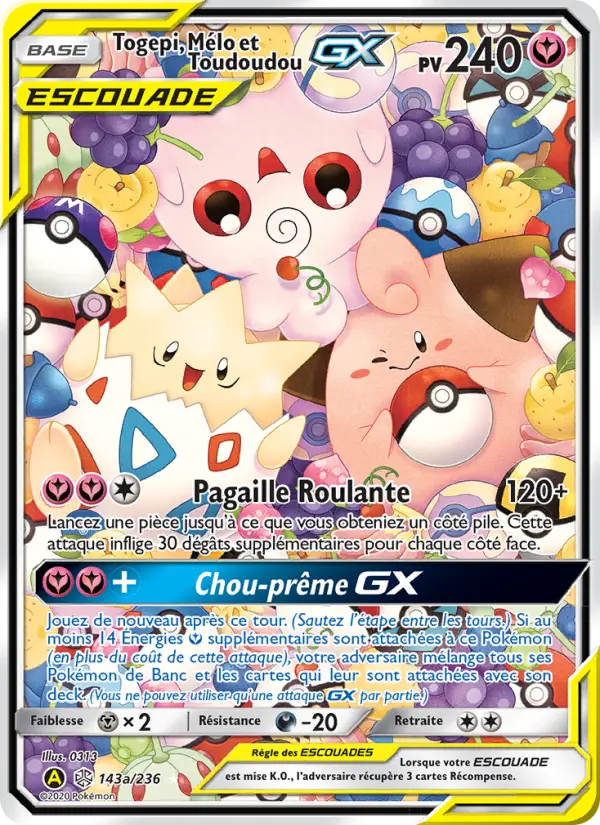 Togepi & Cleffa & Igglybuff GX