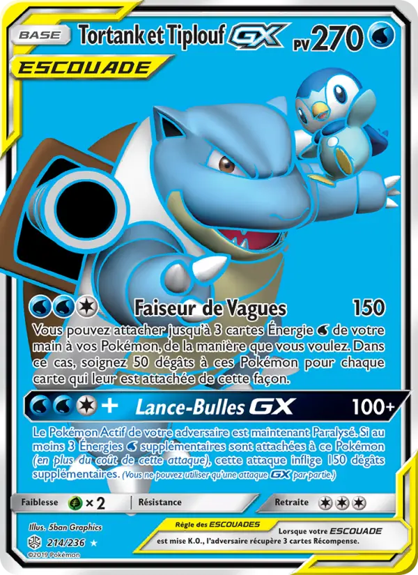 Blastoise & Piplup GX