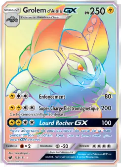 Alolan Golem GX