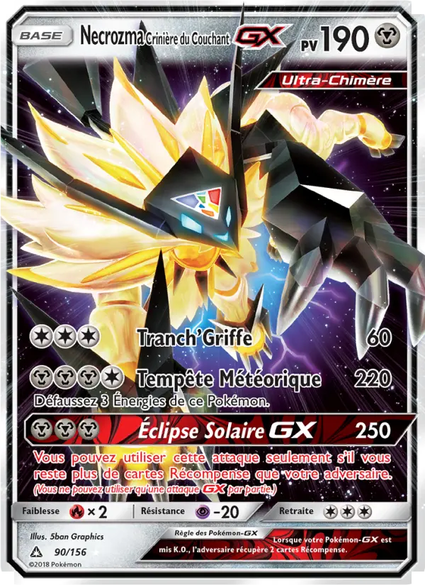 Dusk Mane Necrozma GX