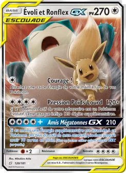 Eevee & Snorlax GX