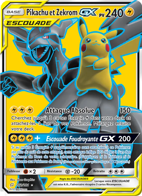 Pikachu & Zekrom GX