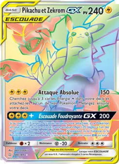 Pikachu & Zekrom GX