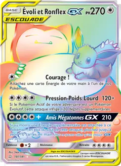 Eevee & Snorlax GX