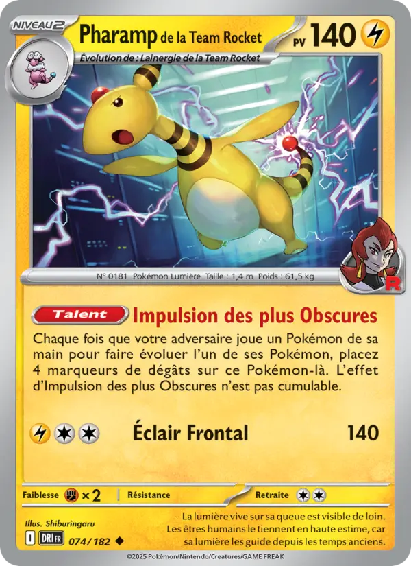 Team Rocket's Ampharos