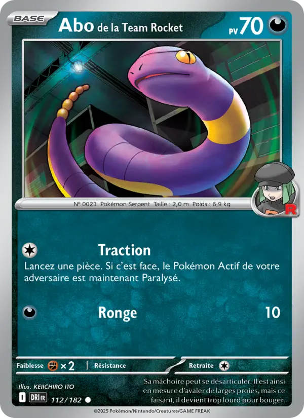 Team Rocket's Ekans