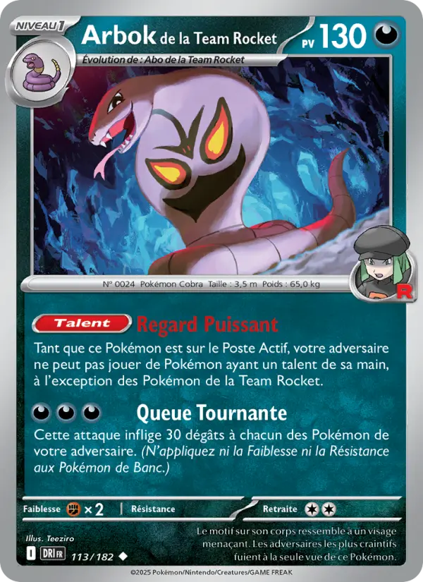 Team Rocket's Arbok
