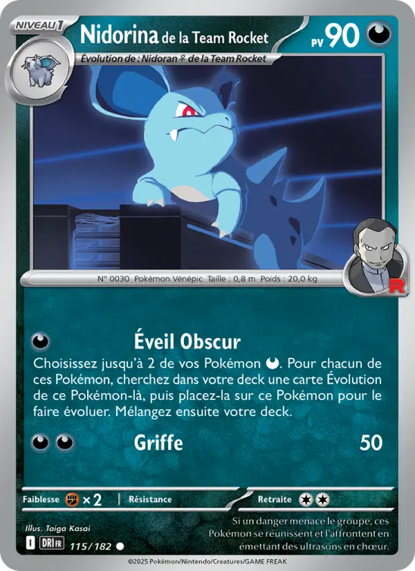 Team Rocket's Nidorina