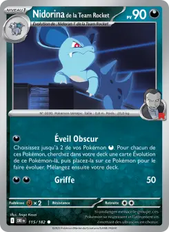 Team Rocket's Nidorina