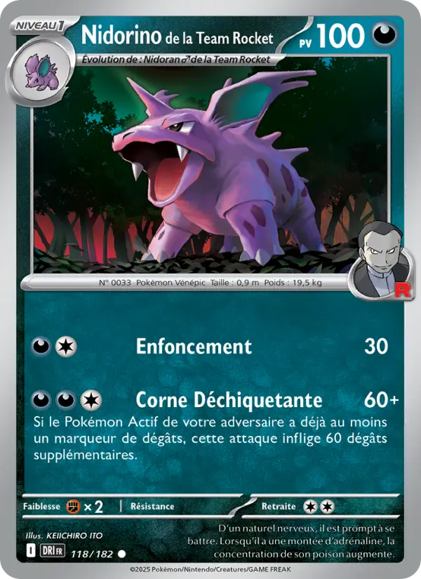 Team Rocket's Nidorino