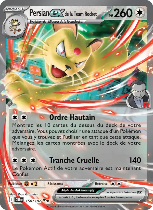 Team Rocket's Persian ex