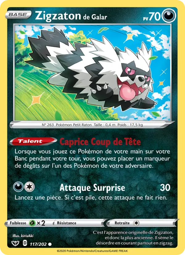 Galarian Zigzagoon
