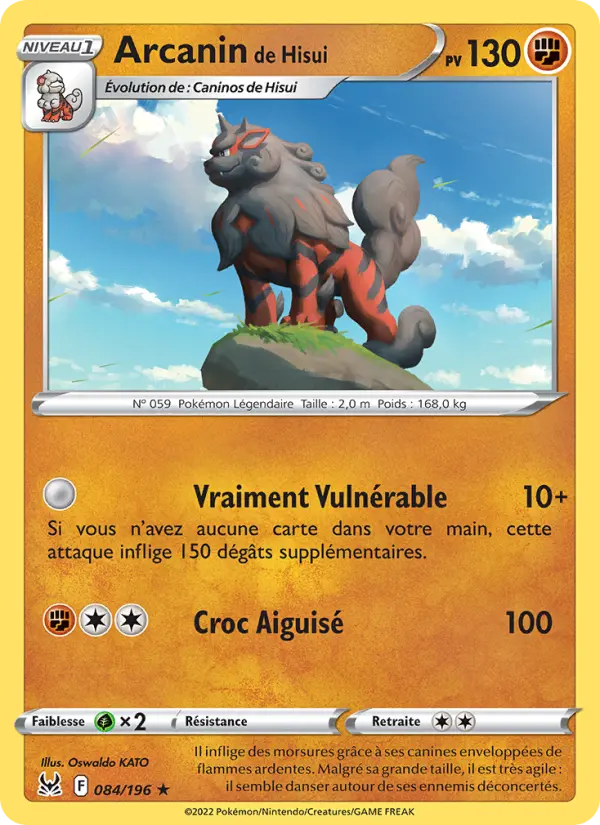 Hisuian Arcanine
